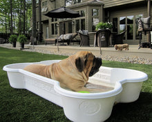 dogpools.shop One Dog One Bone  White  Bone Pool