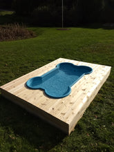 dogpools.shop One Dog One Bone Simple Bone Pool Deck Kit Plans